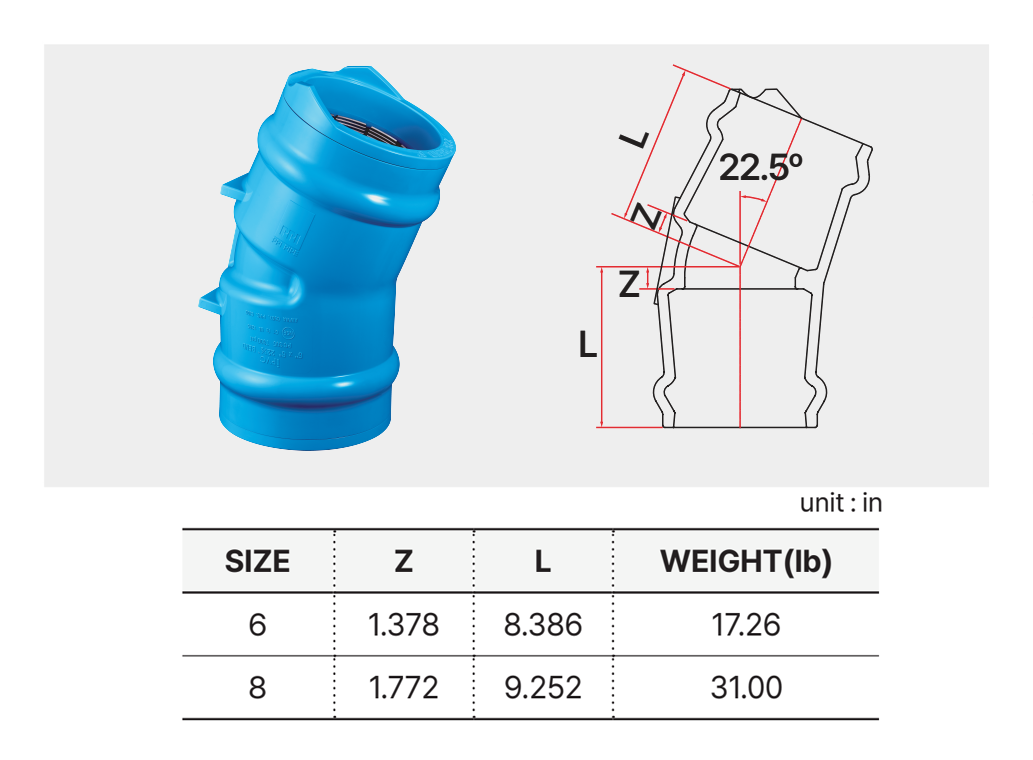 45º ELBOW