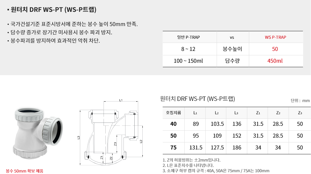 GLF WS-P Trap
