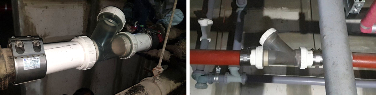 Visual Inspection available for Drainage Flow